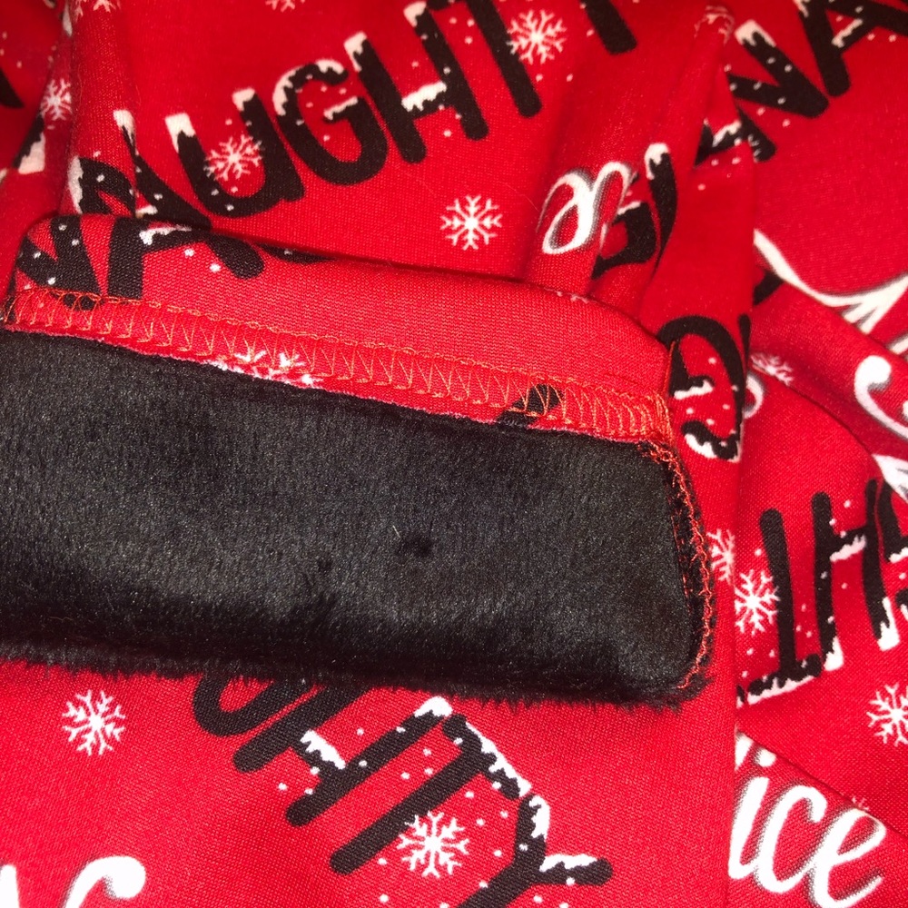 No boundaries fur lined high waisted leggings